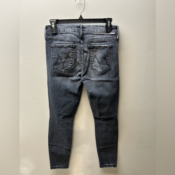 MOTHER Undone Hem Looker Ankle Jeans Size 27 - Picture 4 of 9